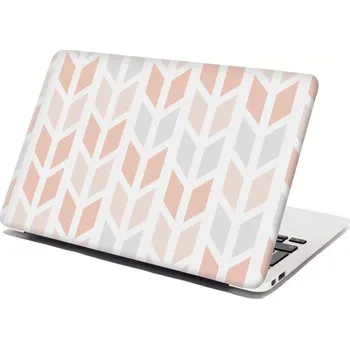 samolepka Sablio Samolepka na notebook Světlé kosodélníky - 29x20 cm