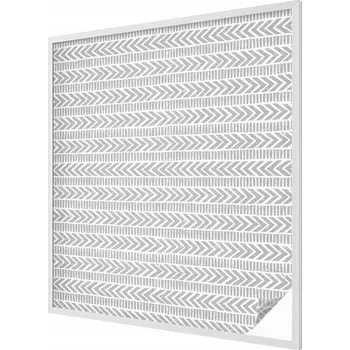 Okenní dekorace Hotová mléčná Fólie 116 x 100 cm