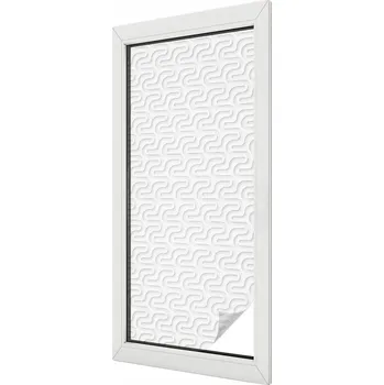 Okenní dekorace Hotová mléčná Fólie 116 x 50 cm