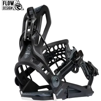 Vázání na snowboard Vázání na snowboard Nidecker Flow Fenix black M 2026 - Odesíláme do 24 hodin