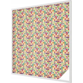 Okenní dekorace Dekorativní Fólie mléčná fólie Samolepicí Barevná abstrakce 100x116