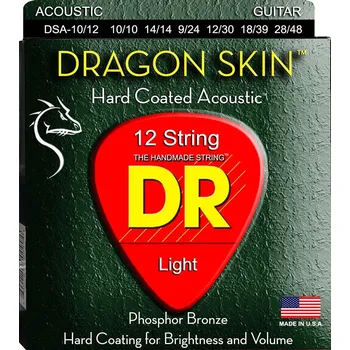 Struna pro kytaru a smyčcový nástroj DR Strings Dragon Skin DSA-10/12