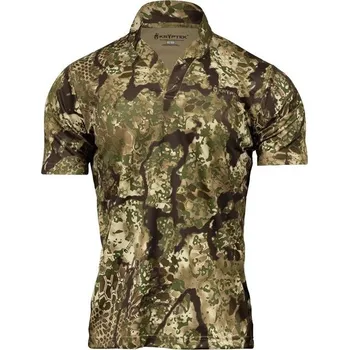 Rybářské oblečení Tričko Kryptek Dallol Lt Wt Rugby SS Obskura Transitional Velikost XL