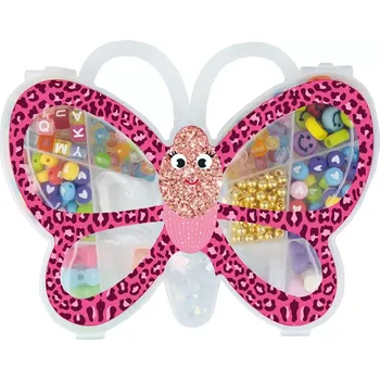 Dětské navlékací korálky Lena Navlékací korálky plastové Motýl