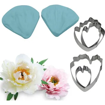 Přisada na vaření a pečení Žilkovač a vykrajovátko pivoňka - Cakesicq | Cukrářské potřeby