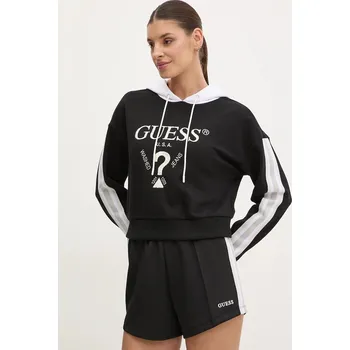 Dámská mikina Mikina Guess YARROW V5GQ17.KCRT1 černá 99X, vel. XS