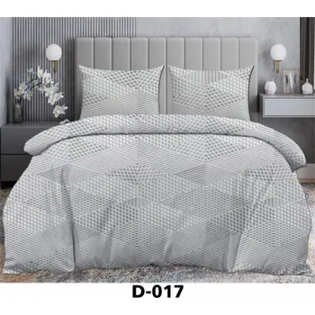 Povlečení Sada povlečení Domoletti D-017, šedá, 200x220 cm