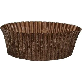 Košíček papírový prům. 40, v.21mm (celohnědý) 2000 ks/bal