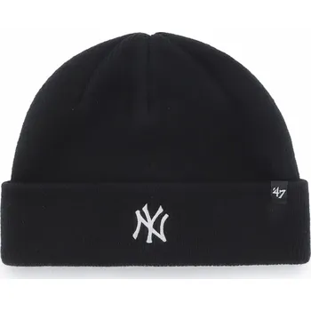 Čepice Zimní čepice 47 MLB NEW YORK YANKEES RANDLE '47 CUFF KNIT B-RNDLE17ACE-BK – Černá