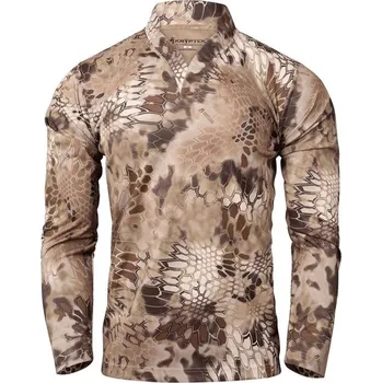 Rybářské oblečení Tričko Kryptek Dallol Lt Wt Rugby LS Highlander Velikost M