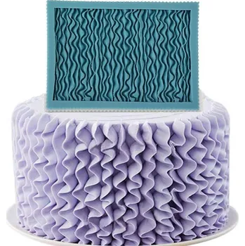 Silikonová formička na povrchy třásně 15x11cm - Cakesicq | Cukrářské potřeby