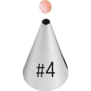 Wilton Trezírovací špička hladká č. 4 ♡