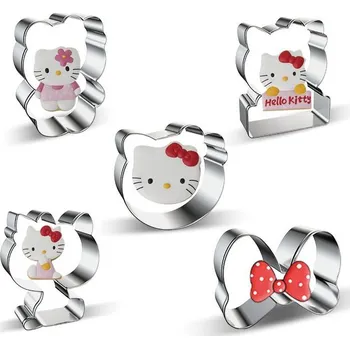 Vykrajovátka Hello Kitty 5ks - Cakesicq | Cukrářské potřeby