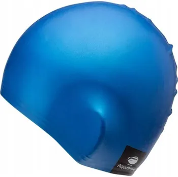 Plavecká čepice pro dospělé Silikonová Aquawave modrá