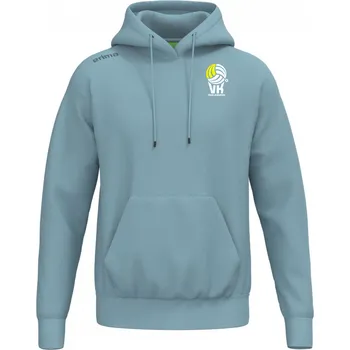 Pánská mikina ERIMA MIKINA PŘES HLAVU S KAPUCÍ 151 VK KARLOVARSKO UNISEX - Petrolejová - velikost L