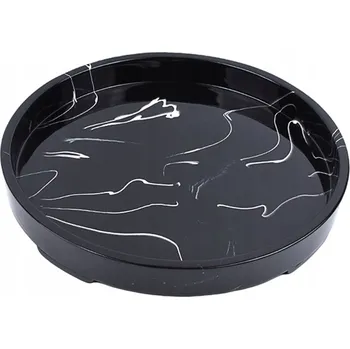 Protiskluzový servírovací tác 45,5 x 32 x 4,5 cm, bílý