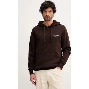 Dámská mikina Mikina Tommy Hilfiger MW0MW41429 hnědá 88X, vel. XXL