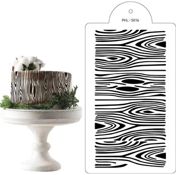 Přisada na vaření a pečení Stencil šablona dřevo 40x21cm - Cakesicq