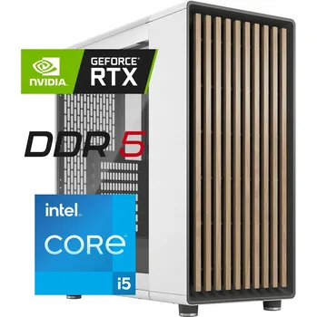 Stolní počítač Počítač pro Grafika i5-13400 RTX 4060 64GB DDR5 2TB M.2 7000 MB/s Rozšiřitelný