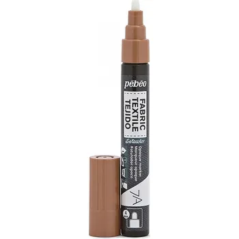 Speciální výtvarná barva Pébéo fix na textil 7A, hrot 4 mm, 33 Copper / měděná