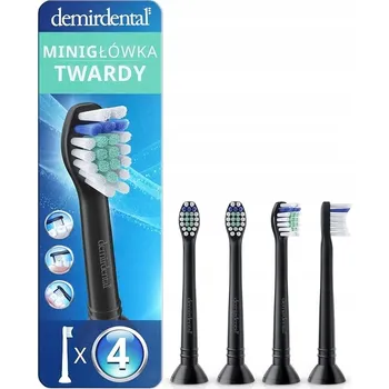 Péče o chrup 4 kusy Demirdental kompatibilní náhradní hlavice pro Philips Sonicare, kompaktní