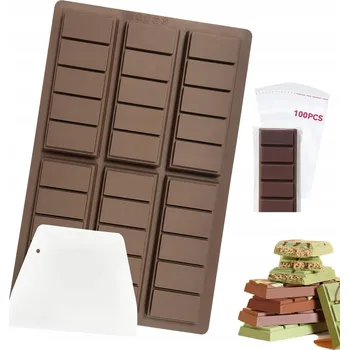 Nádoba na pečení SILIKONOVÁ FORMA NA ČOKOLÁDU ČOKOLÁDA