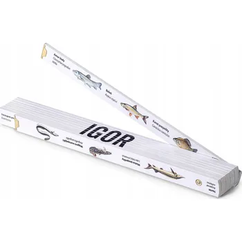 metr Metrie | Block-52 Skládací metr rybářský se jménem Igor, 2m