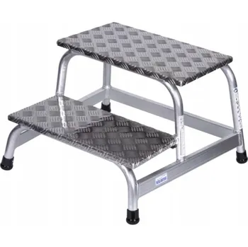 Žebřík Montážní schůdky Krause hliníkové, 2 stupně, nosnost do 150 kg