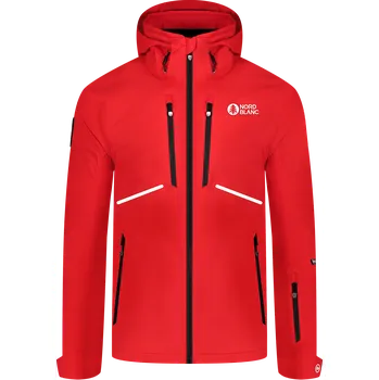 Pánská lyžařská bunda NORDBLANC BRAN NBWJM8294 ČERVENÁ XXL