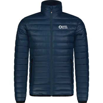 Pánská prošívaná bunda NORDBLANC BURROW NBWJM8261 MODRÁ XXXL