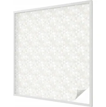 Okenní dekorace Fólie na okna mléčná, samolepicí, s květinovým vzorem, 100x100 cm