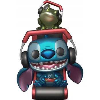 Figurka SBĚRATELSKÁ FIGURKA STITCH, BAREVNÁ METALICKÁ VINYLOVÁ, 9,5 CM