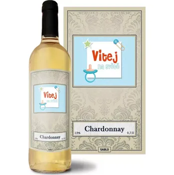 Víno Sablio Bílé víno Vítej na světě 2: 0,75 l