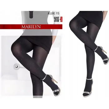Dámské punčochy Punčocháče Marilyn Allure F15 50den černá velikost S/M