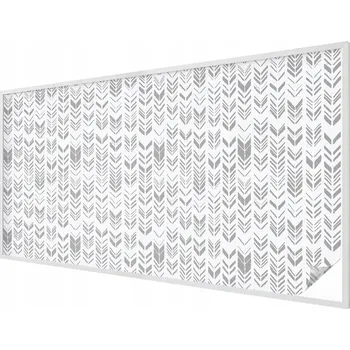 Okenní dekorace Dekorativní mléčná vitrážová fólie na okno, vzor šipky, 200x100 cm