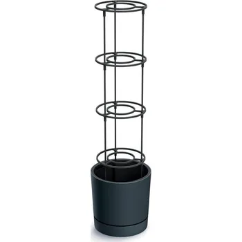 Květináč Šedý plast Květináč Prosperplast 39 cm x 39 x 37,5 cm