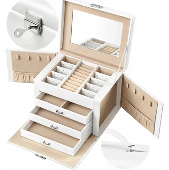 Šperkovnice ŠPERKOVNICE KRABIČKA KUFŘÍK