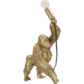 Lampička Stolní lampa Gorilla 40 cm zlatá
