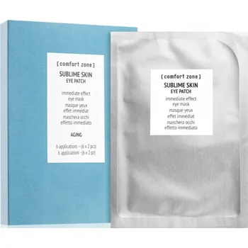 Pleťová maska Comfort Zone Sublime Skin oční maska s peptidy 6 ks
