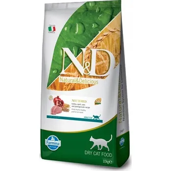 Krmivo pro kočku FARMINA N&D suché krmivo pro kočky krůta 10 kg