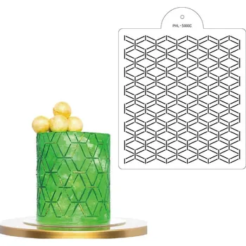 Stencil šablona Vector 38x30cm - Cakesicq | Cukrářské potřeby