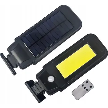 Venkovní osvětlení Solární LED lampa pouliční 30 W 2000 lm s pohybovým senzorem