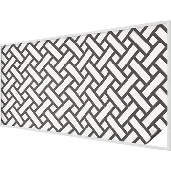 Okenní dekorace Fólie Dekorativní Mléčná na Skla Okna Výlohy Prolínající se Obdélníky 200x100 cm