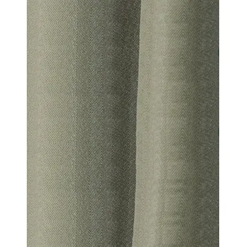 Obraz Závěsy do obýváku polozatemňovací NA PÁSCE 180x500 ŠEDO ZELENÉ VZOR HERRINGBONE (RYBÍ KOST)