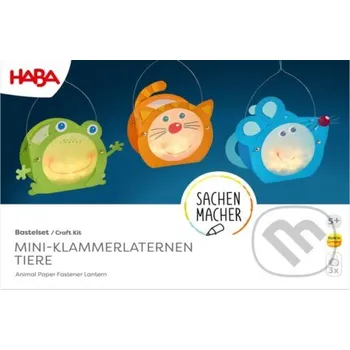 Doplněk ke knize Kreatívna sada Lampáš so sponkou Zvieratká - Haba Haba