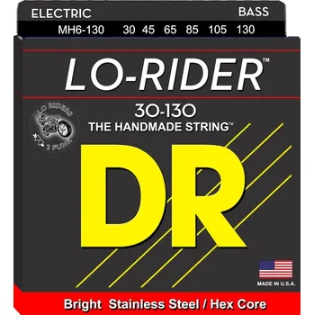 Struna pro kytaru a smyčcový nástroj DR Strings Lo-Rider MH6-130