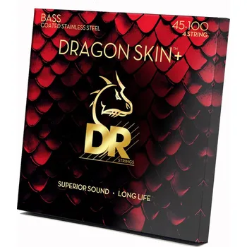 Struna pro kytaru a smyčcový nástroj DR Strings Dragon Skin+ DBS-45/100