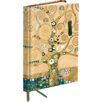 Cizojazyčná kniha Zápisník Flame Tree Klimt Tree of Life