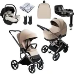 Avionaut Sirius Kompletní kočárek + Autosedačka Pixel Pro 2.0 + Základna + Příslušenství - Beige