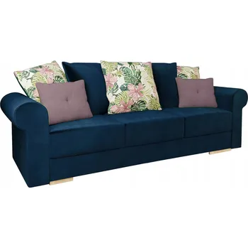 Pohovka Pohovka Kondela 255 x 93 cm látka modrá